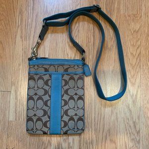 Authentic Coach Messenger Mini Signature Crossbody